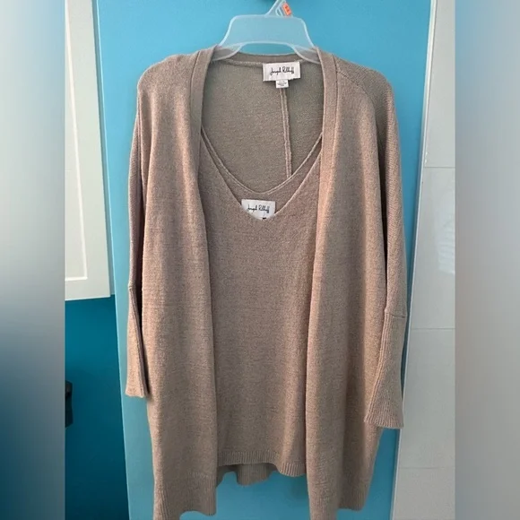 Joseph Ribkoff Set Tank and Sweater Set - Picture 7 of 9